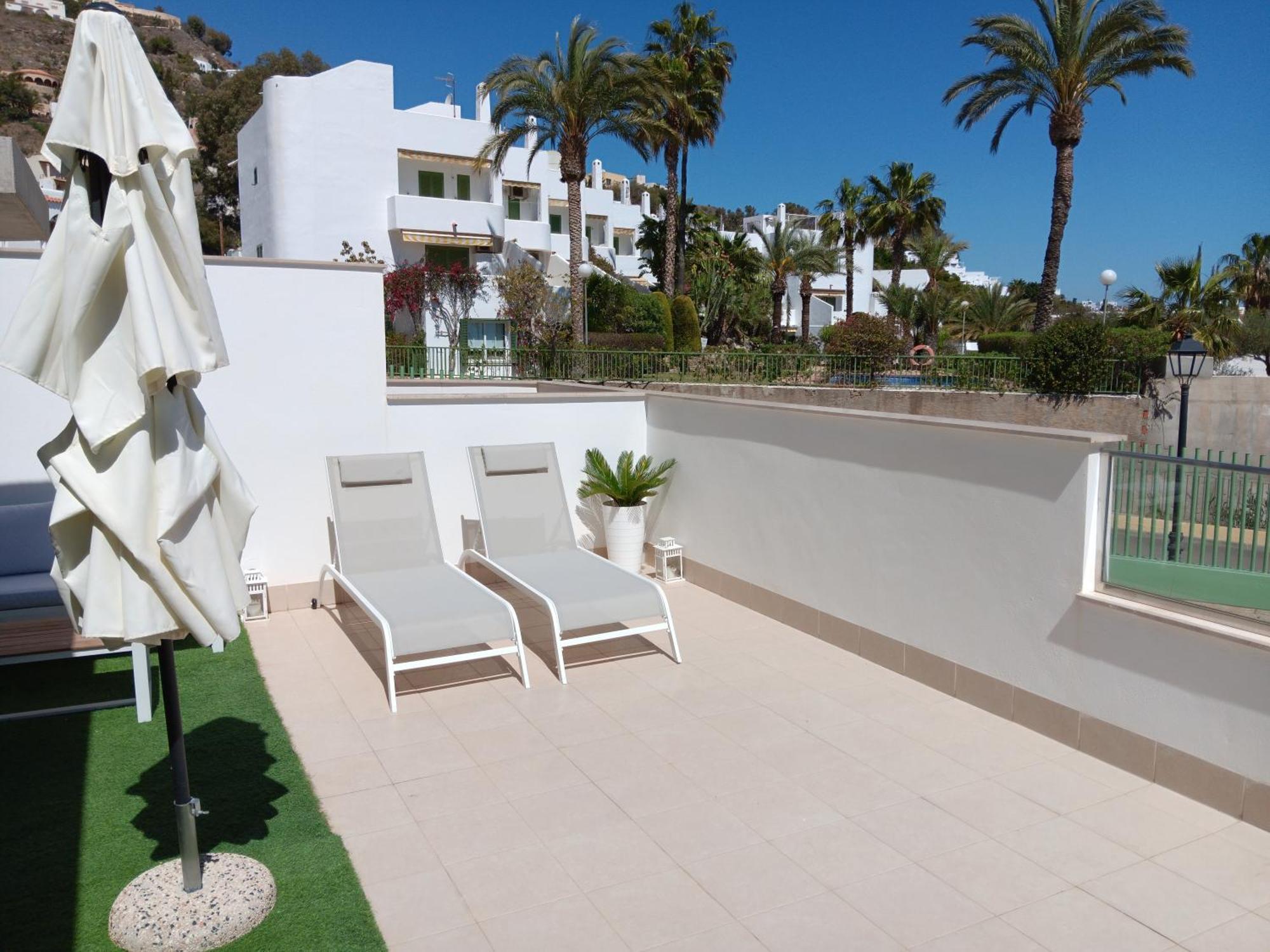 Apartamento El Sueno Mojacar 1ª Linea De Playa Екстер'єр фото
